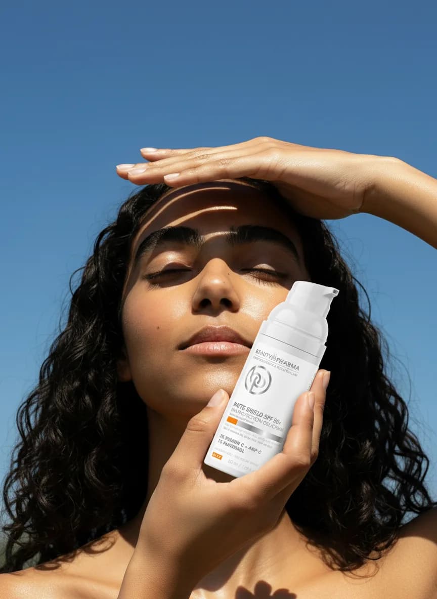 MATTE SHIELD SPF 50+ SUN PROTECTION GEL/CREAM***